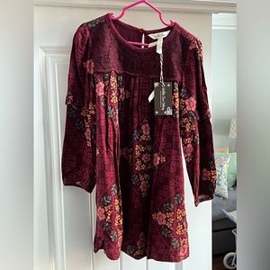NWT Matilda Jane Emmaline Floral Print Dress Size 6